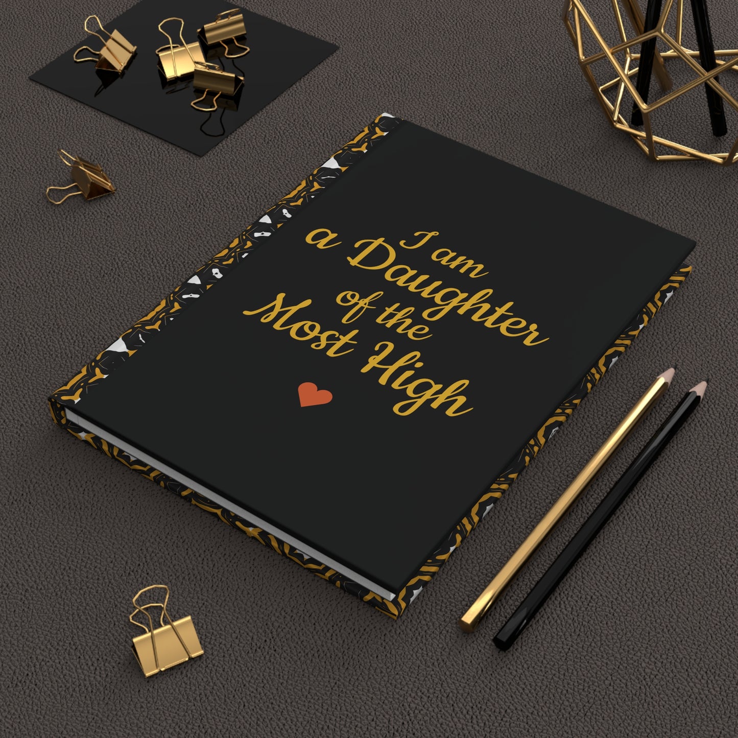 I am a Daughter of the Most High Hardcover Journal (PY)