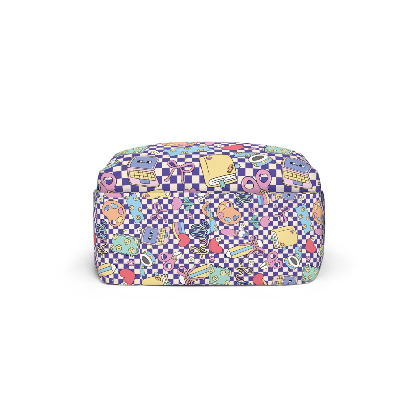 Personalized Purple Doodle Daydream Composition Book Inspired Colorful Kids' Backpack, School Bag, Fun Pattern Backpack, Cute Child's Rucksack, Composition Backpack, Unique School Supplies