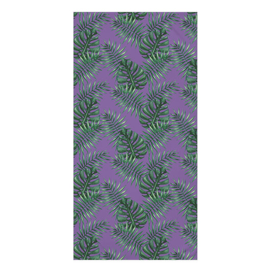 Tropical Bliss Purple Mink-Cotton Towel