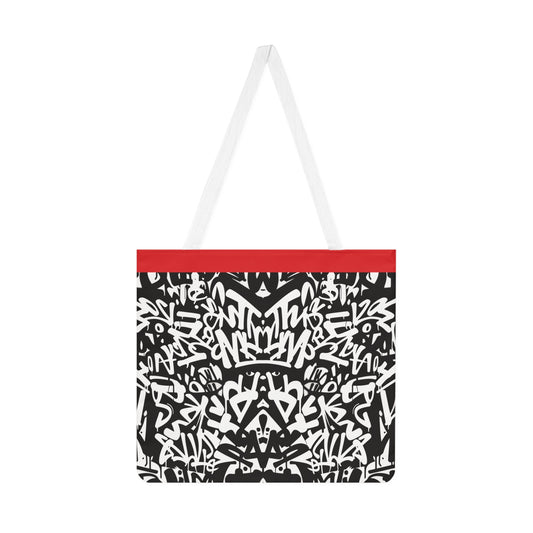 Urban Graffiti Shoulder Tote Bag - Colorful Everyday Accessory