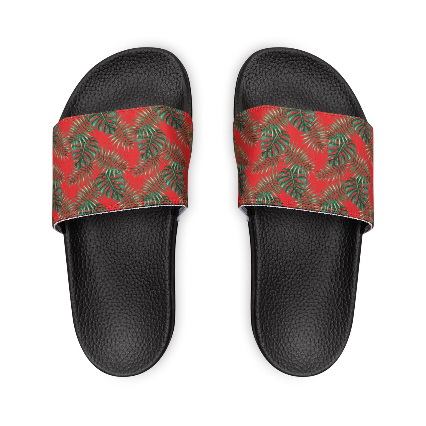 Tropical Bliss Red Youth Removable-Strap Sandals