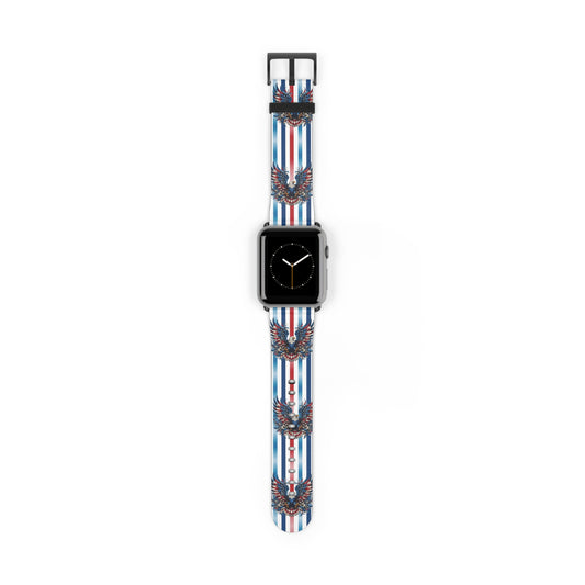 Patriotic Pride Eagle Watch Band - Stylish Accessory for Freedom Lovers.
