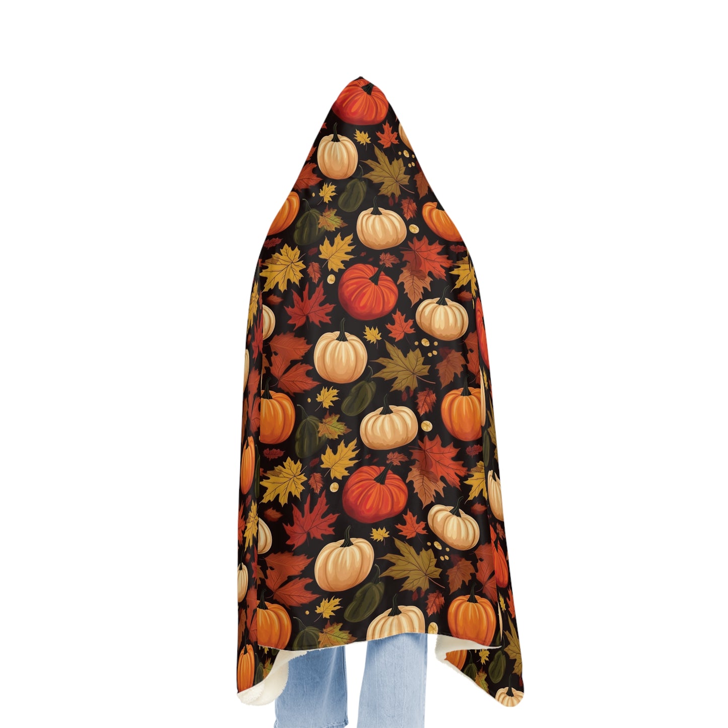 Pumpkin Harvest Snuggle Snuggle Blanket