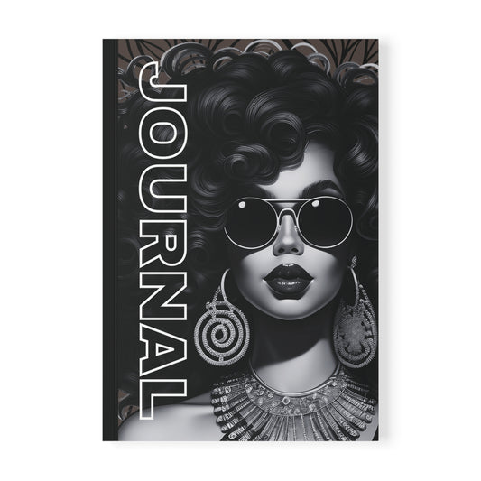 Elegant A5 Softcover A Daily Blank Journal, Gratitude Journal, Creative Writing, Gift for Her.