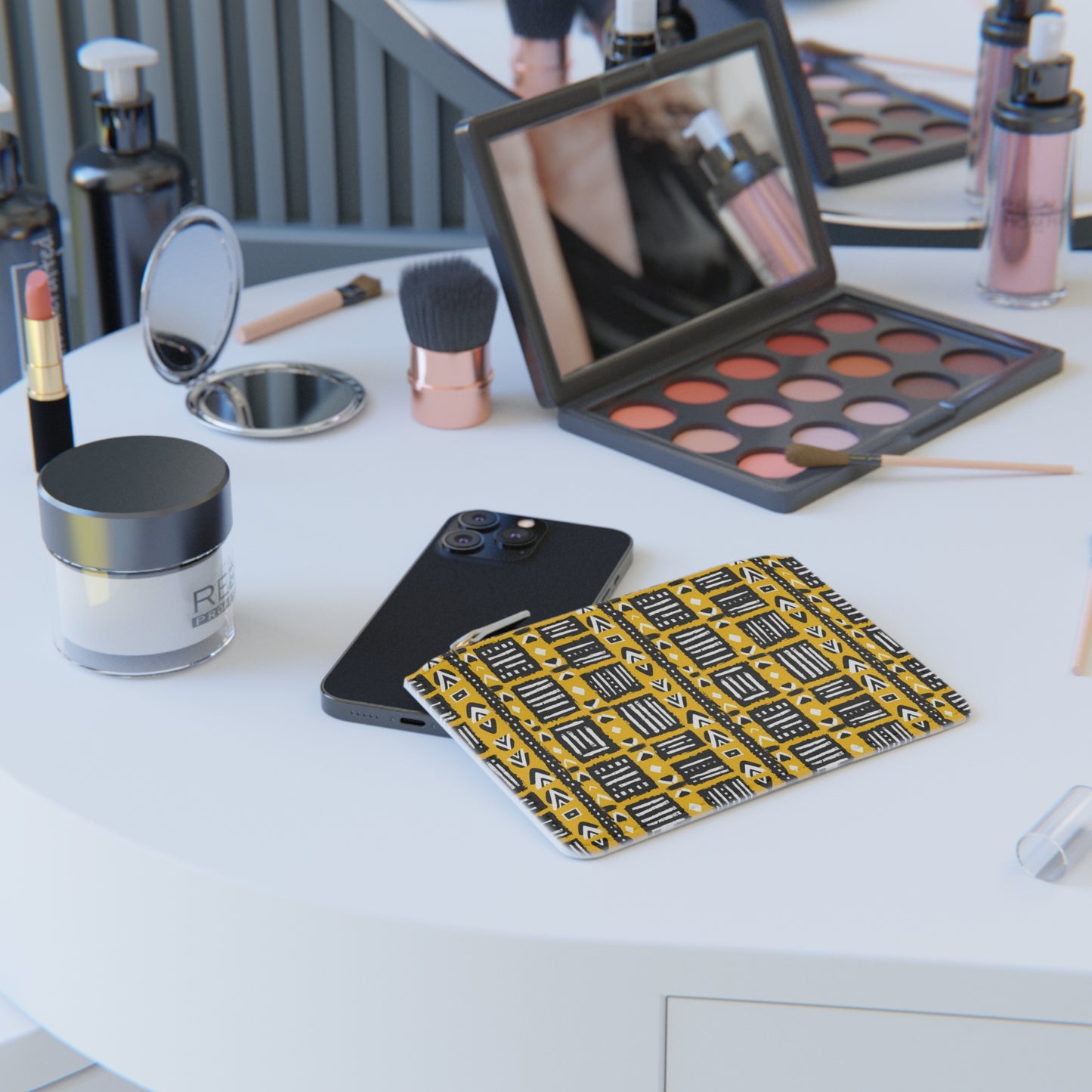 Tribal Vibes Mini Clutch Bag - Stylish Patterned Pouch for Everyday Use