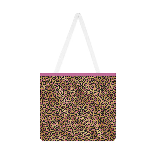 Leopard Luxe Shoulder Tote Bag - Colorful Everyday Accessory