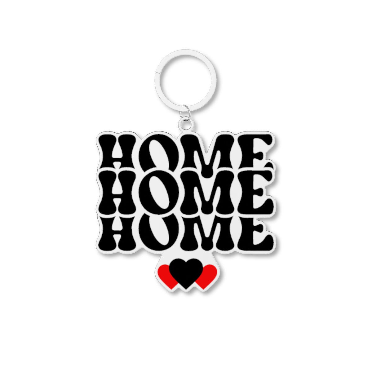 Home Sweet Home Heart Keychain