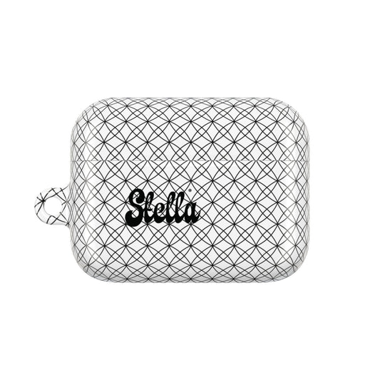 Personalized Geometric Airpods Pro/Gen 1, 2, 3, 4 Protector