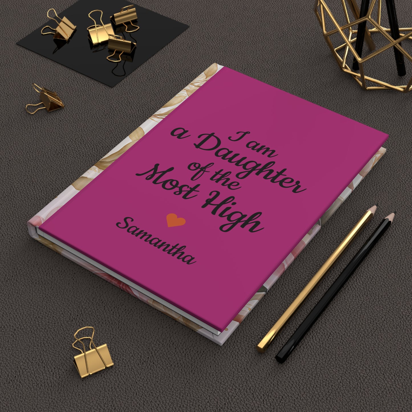 I am a Daughter of the Most High Hardcover Journal (PY)