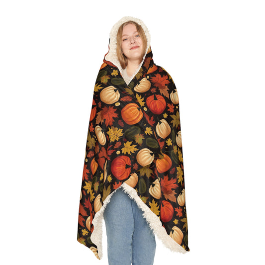 Pumpkin Harvest Snuggle Snuggle Blanket