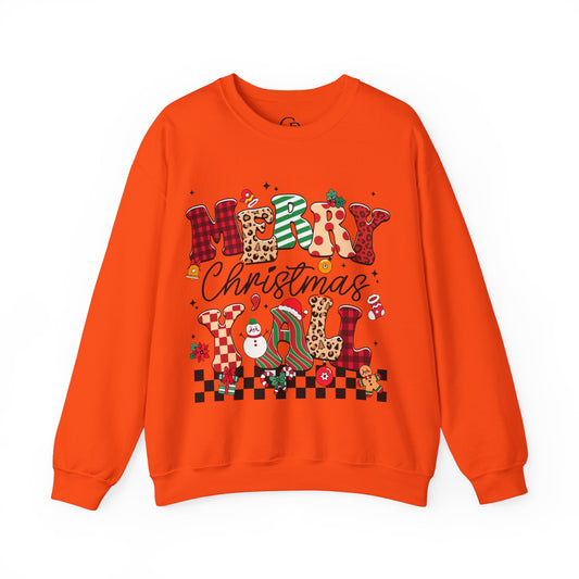 Merry Christmas Unisex Heavy Blend™ Crewneck Sweatshirt
