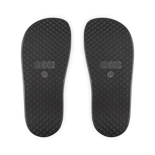 Tropical Bliss Purple Youth Removable-Strap Sandals