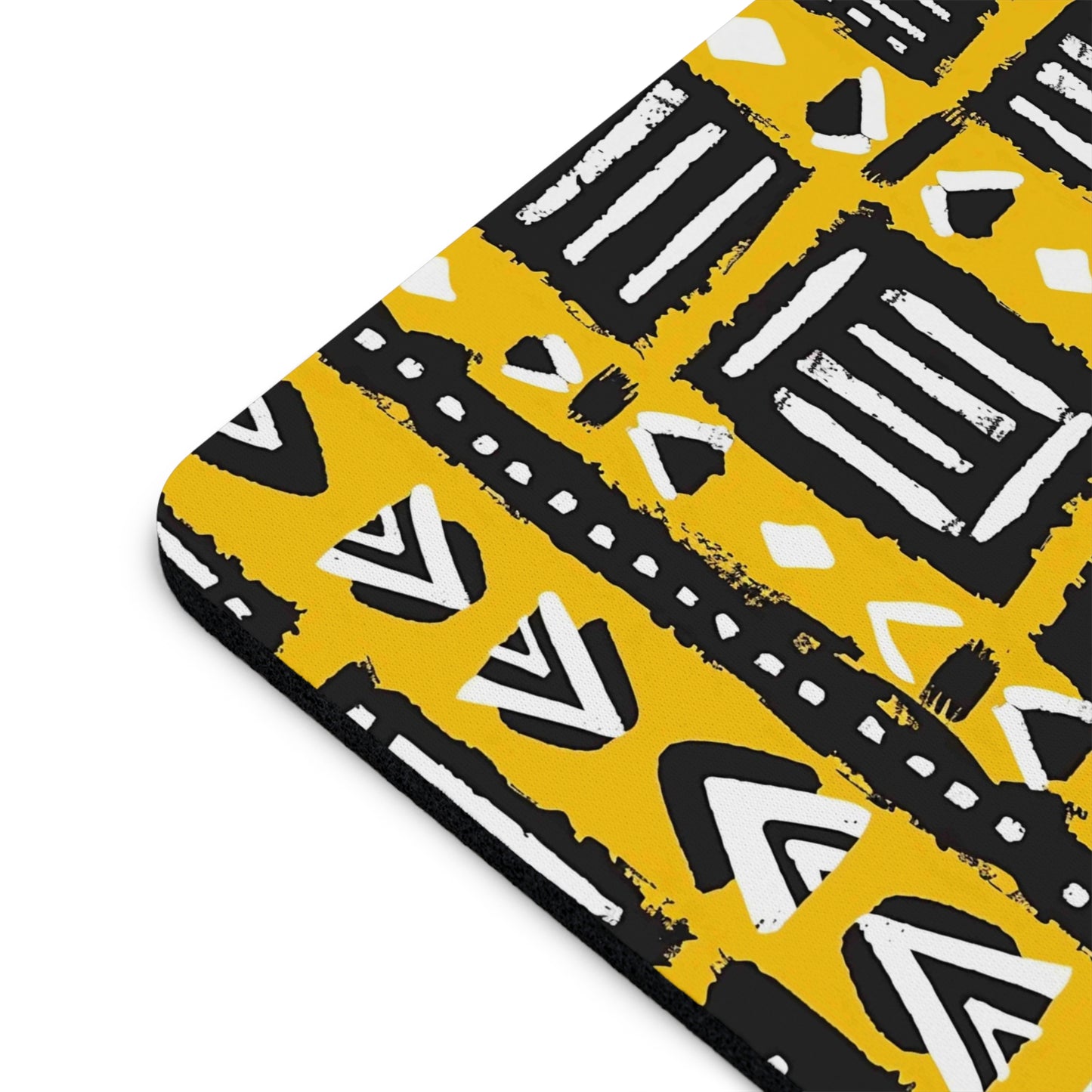 Tribal Vibes Trendy Geometric Mouse Pad - Stylish Desk Accessory for Home or Office