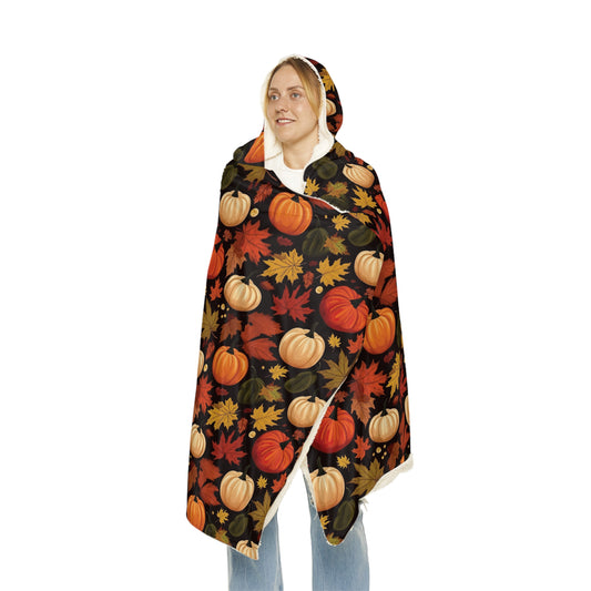 Pumpkin Harvest Snuggle Snuggle Blanket