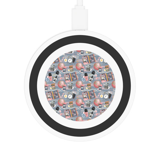 Chic Essentials Quake Wireless Charging Pad - Stylish Tech Accessory for Home & Office