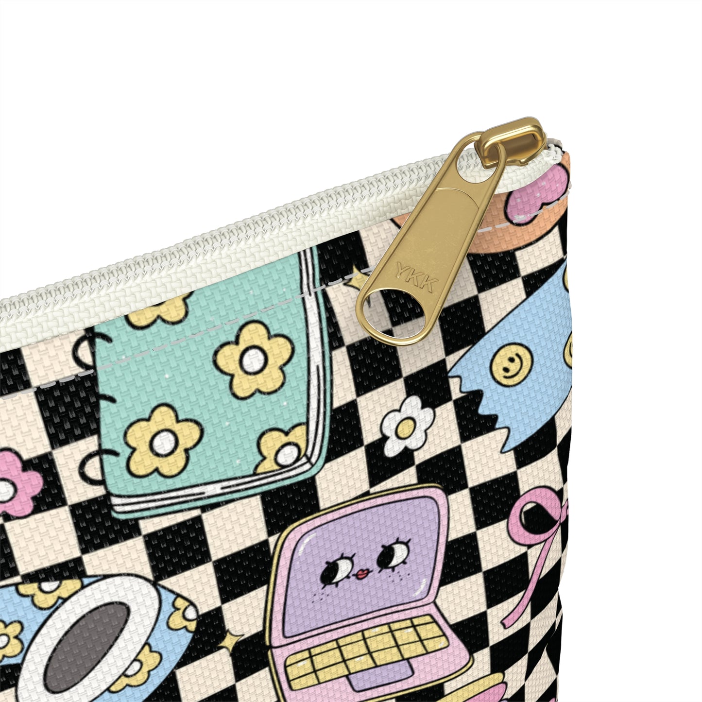 Personalized Black Doodle Daydream Composition Book Inspired Accessory Pouch, Kids School Supplies, Classroom Organizer, Teacher Gift, Fun Stationery Case, Back to School