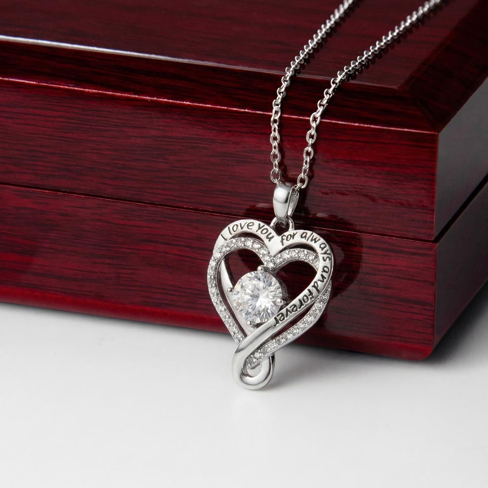 I Love You Always Necklace - A Gift for Mothers/Daughters/Sisters.