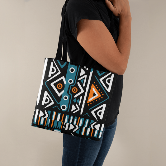 Geometric Classic Tote Bag a Gift for Mother/Daughter/Father.