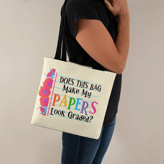 A Classic Teacher Yellow Tote Bag- a Gift for Teachers/Fathers/Mothers/Sons/Daughters.