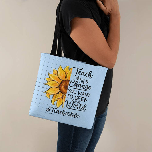 A Classic Teacher Blue Tote Bag- a Gift for Teachers/Fathers/Mothers/Sons/Daughters.