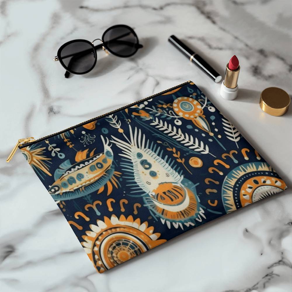 Heritage Harmony Large Zipper Pouch for Wives/Mothers/Sisters/Girlfriends