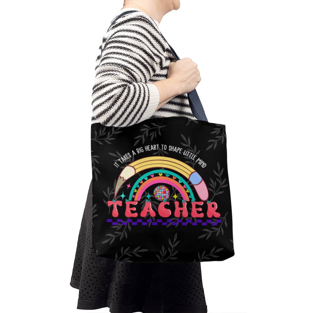 A Classic Teacher Green Tote Bag- a Gift for Teachers/Fathers/Mothers/Sons/Daughters.