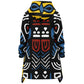 Geometric Harmony Fashion Elongated Cloak - AOP