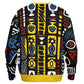 Geometric Harmony Heavyweight Oversized Sweatshirt - AOP