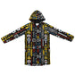 Geometric Harmony Unisex Zipper Cloak - AOP