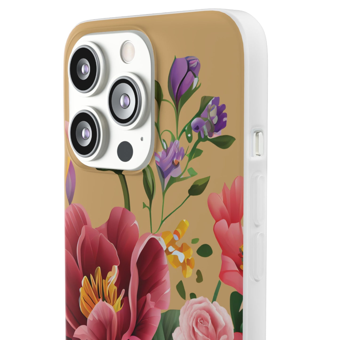 Floral Scripture Phone Case — "Let Your Light Shine" (Matthew 5:16) for iPhone and Samsung Cases.