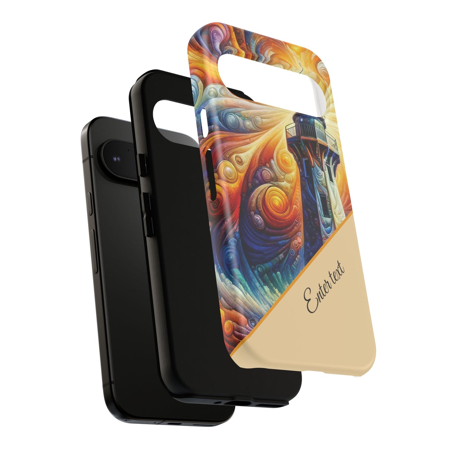 Personalized Cosmic Beacon Tough Samsung and Google Phone Cases