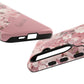 Personalized Cherry Blossom Tough Phone Case — Pink Floral Protective Case for Samsung & Google