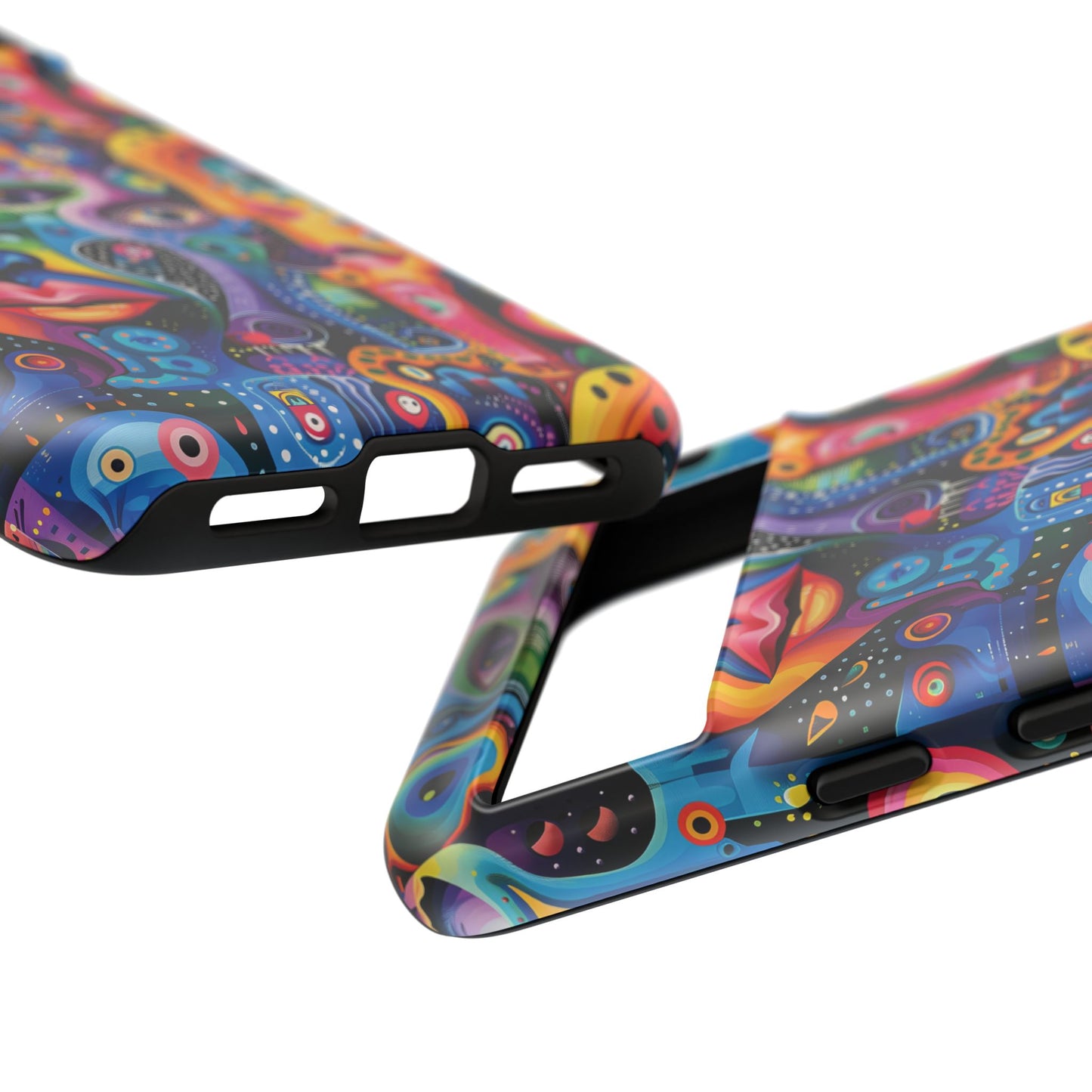 Psychedelic Visions Vibrant Art Google Pixel, iPhone and Samsung Phone Case - Tough Cases for Creative Souls