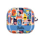 Personalized Abstract Art AirPod Case — Colorful Custom Name/Affirmation Design
