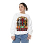 Faithful Harvest Cross Unisex Garment-Dyed Sweatshirt