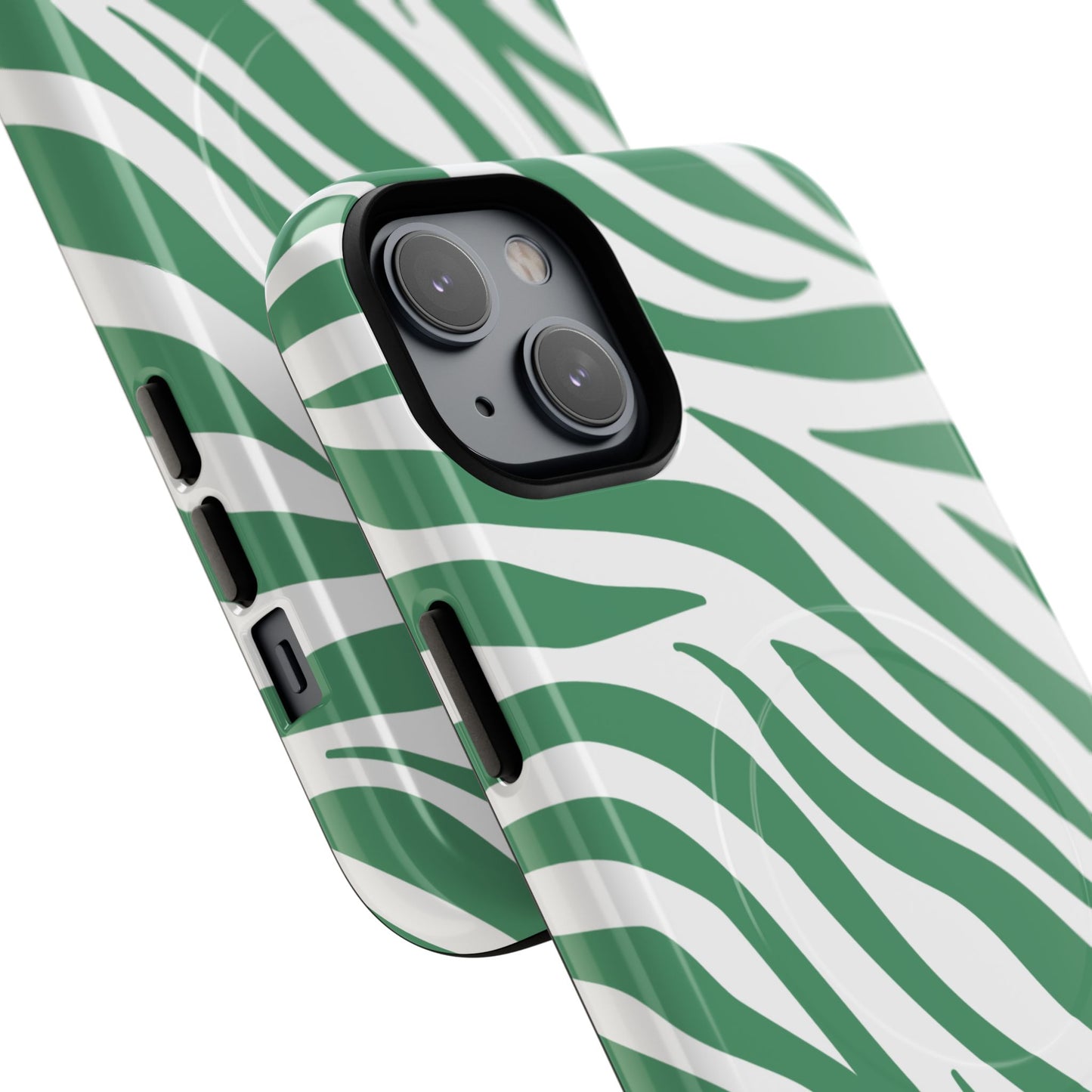 Trendy Zebra Print iPhone Case, Stylish Tough Magnetic Case for iPhone, Animal Print Accessory, Unique iPhone Cover, Gift for Animal Lovers
