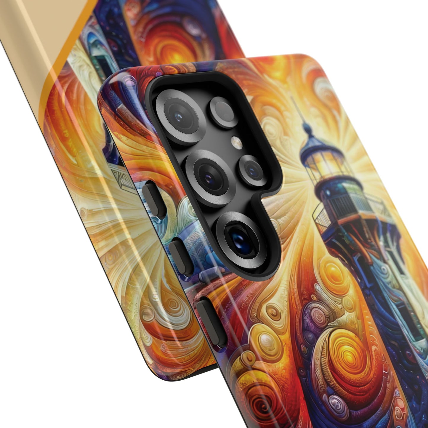 Personalized Cosmic Beacon Tough Samsung and Google Phone Cases