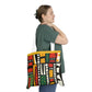 Tribal Harmony Shoulder Tote Bag - Colorful Everyday Accessory