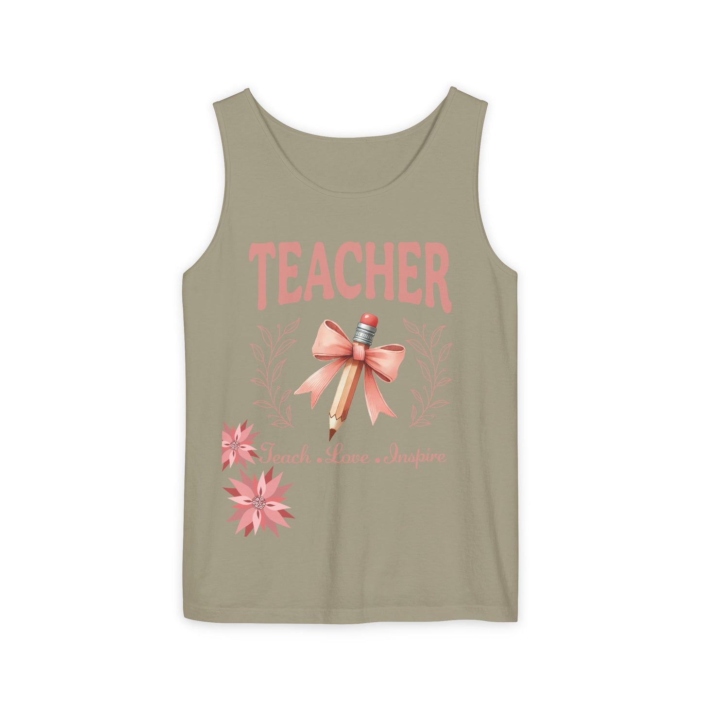 Teacher Unisex Garment-Dyed Tank Top