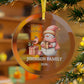 Personalized Family Glass Ornaments
