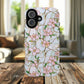 Blossom Veins Tough iPhone Magnetic Cases, Elegant Floral Designs, iPhone Floral Stained Glass Stylish Accessory, Protective Mobile Cover, Unique Gift Idea
