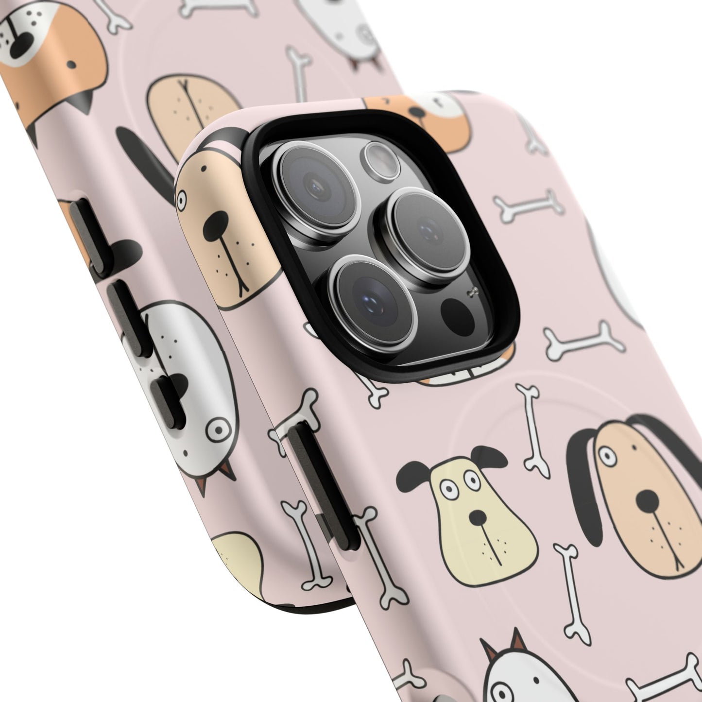 Cute Dog iPhone Case, Tough Magnetic Cases for Pet Lovers, Dog-Themed Accessories, Gift for Dog Owners, Unique iPhone Cover