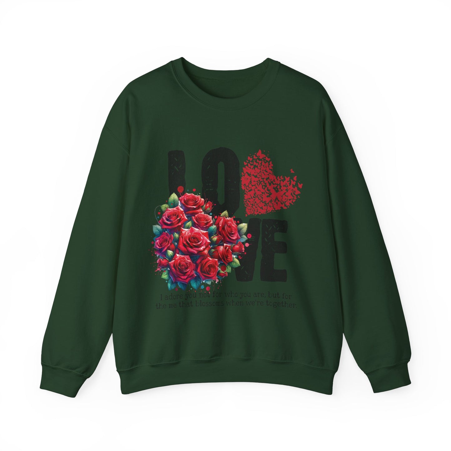 LOVE Always Unisex Heavy Blend™ Crewneck Sweatshirt.