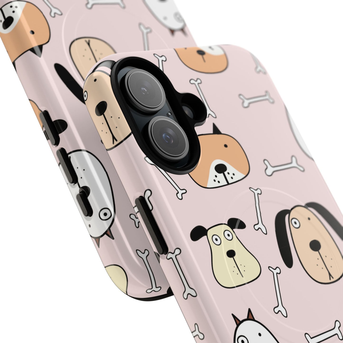 Cute Dog iPhone Case, Tough Magnetic Cases for Pet Lovers, Dog-Themed Accessories, Gift for Dog Owners, Unique iPhone Cover