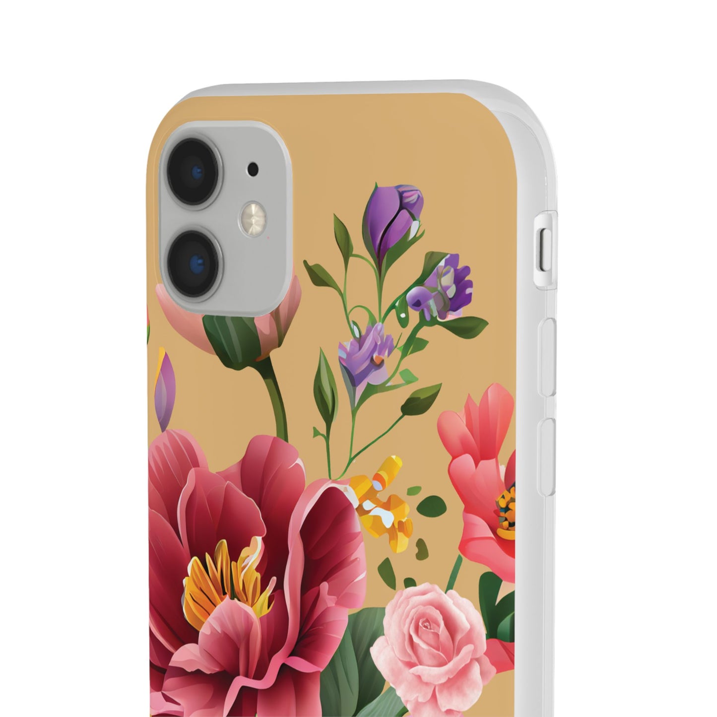 Floral Scripture Phone Case — "Let Your Light Shine" (Matthew 5:16) for iPhone and Samsung Cases.