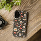 Blossom Elegance: Noir Garden Magnetic Tough iPhone Cases