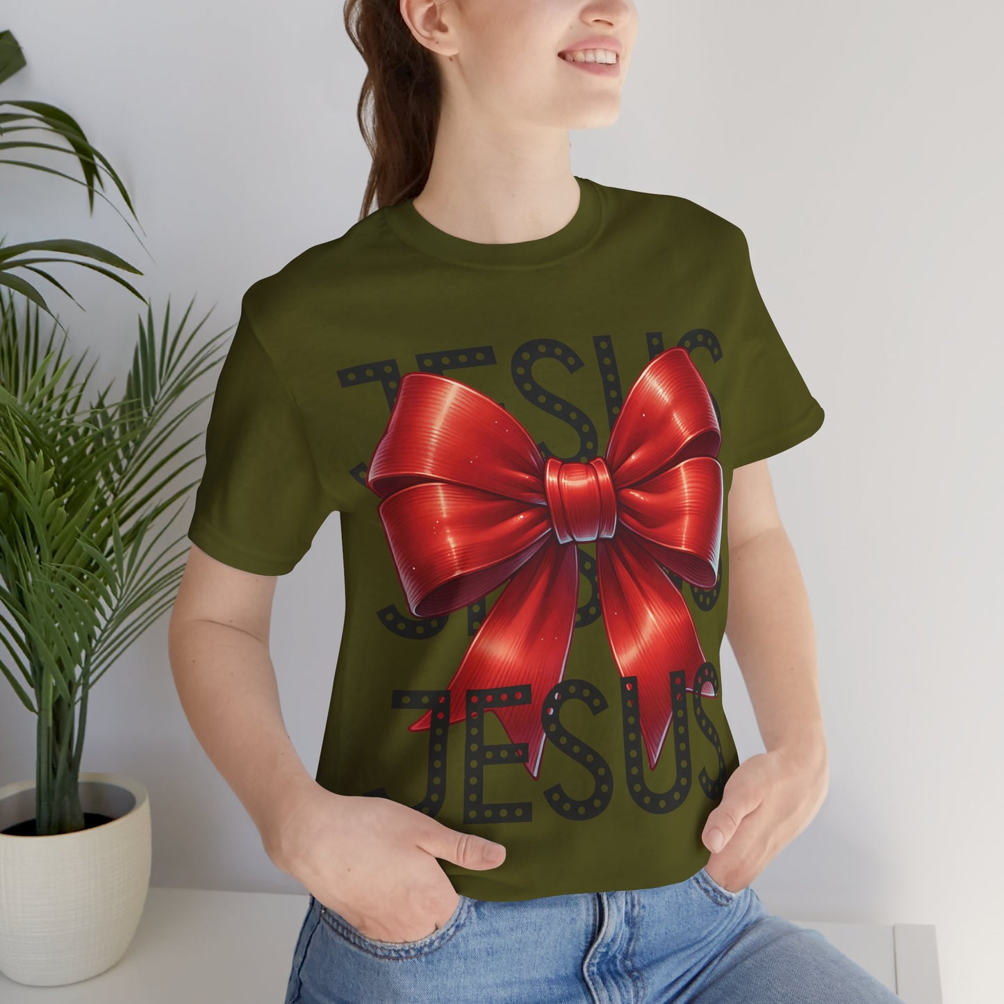 JESUS Unisex Jersey Bella Canvas Short Sleeve Tee