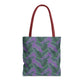 Purple Tropical Bliss Tote Bag