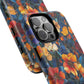 Cathedral Petals Tough Magnetic iPhone Case, Durable, Stylish, Unique Floral Design, Gifts for Her, Birthday, Everyday Use, Stained Glass iPhone Case.