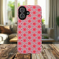 Roseburst Mosaic Vibrant Flower Pattern iPhone Case, Stylish iPhone Cover, Tough Magnetic Case, Floral Gift, Trendy Accessory for Her